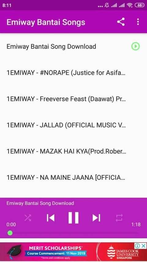 Emiway Bantai Song Download स्क्रीनशॉट 1