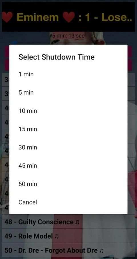 Eminem SONGS OFFLINE ( 50 SONGS ) स्क्रीनशॉट 2