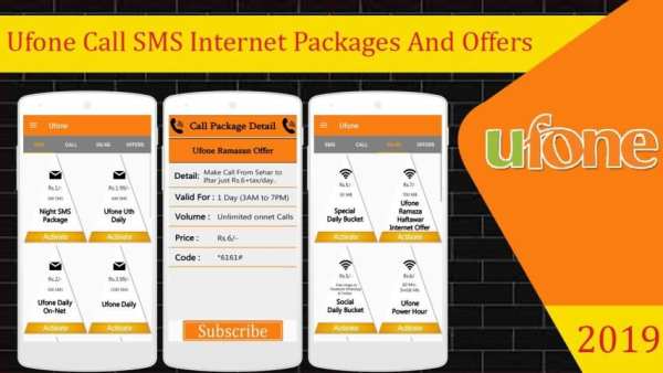 All Sim Network Packages Pakistan 2019 screenshot 3