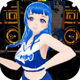 Dancing Girl Anime MMD