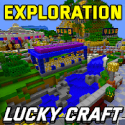 3D Lucky Craft Mini World Exploration आइकन
