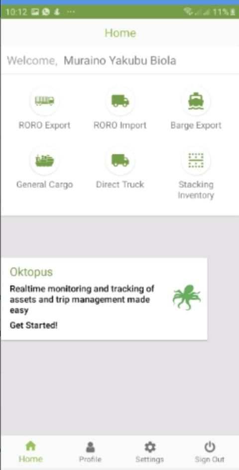 Oktopus screenshot 3