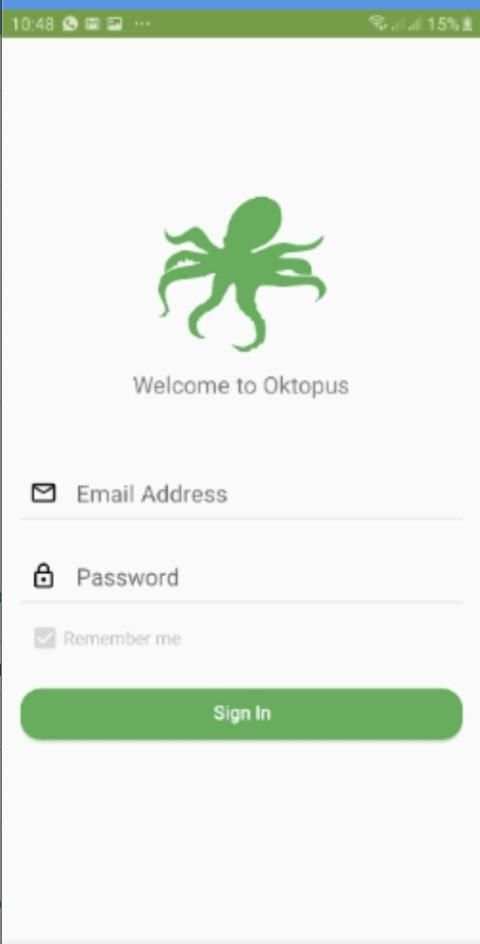 Oktopus screenshot 1