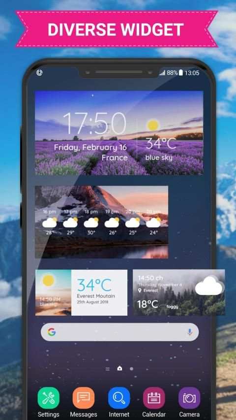 Weather forecast - realtime weather screenshot 1