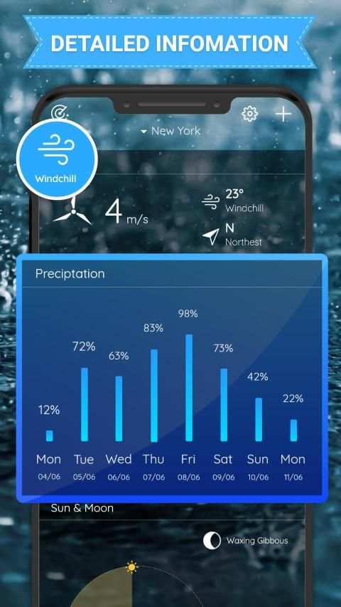 Weather forecast - realtime weather screenshot 4