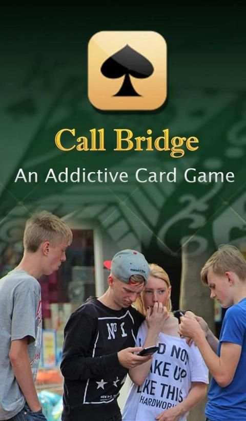 Call Bridge Card Game - Spades скриншот 1