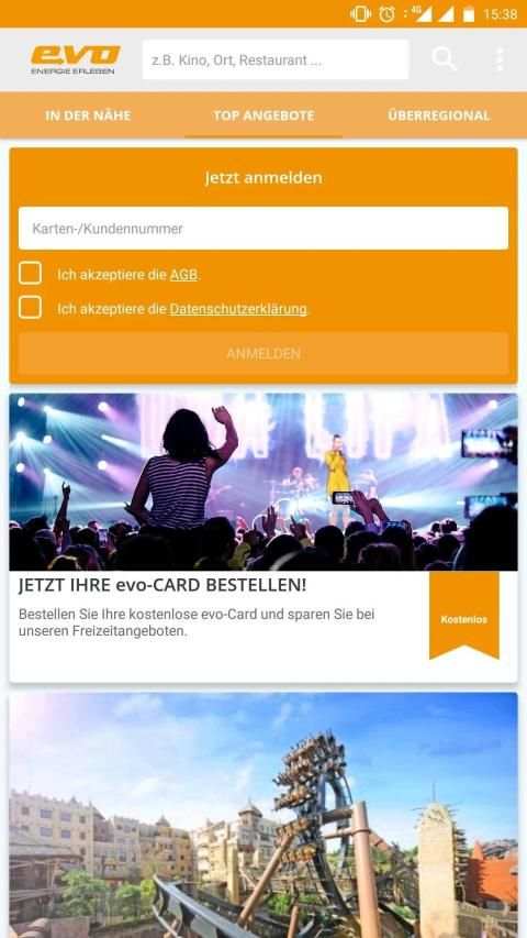 evo-Card-mobil screenshot 5
