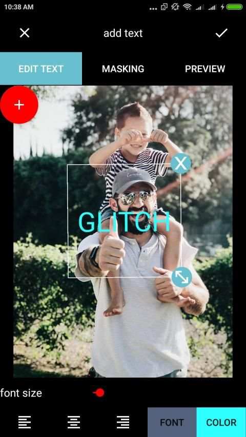 Onetap Glitch - Photo Editor screenshot 1