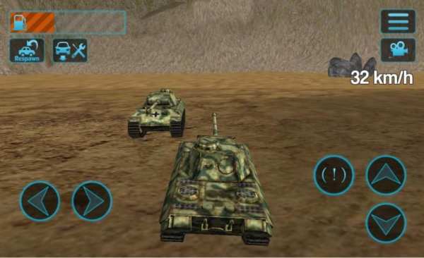 Tank Driving Simulator 3D स्क्रीनशॉट 5