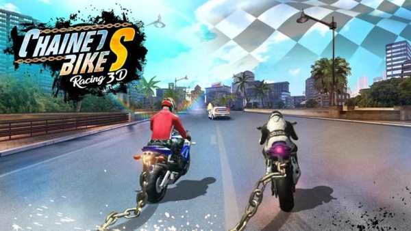 Chained Bikes Racing 3D screenshot 5