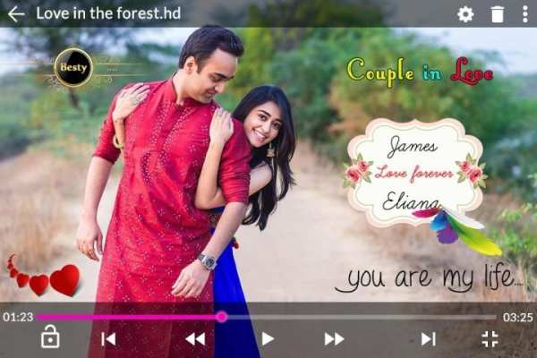Video Pe Logo & Name Likhe screenshot 1