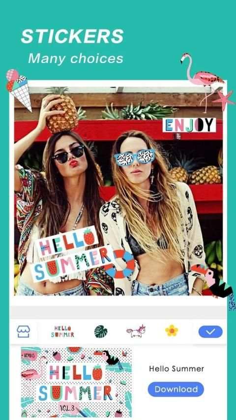 Blur Photo Collage, Photo Editor- Collage Mirror स्क्रीनशॉट 2