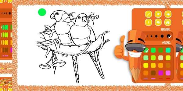 Bird Colouring screenshot 3