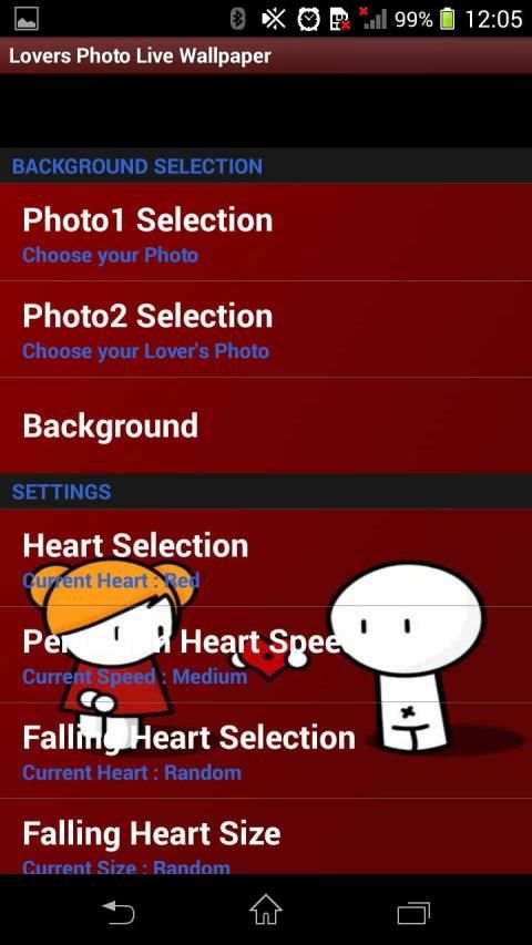Lovers Photo Live Wallpaper screenshot 2