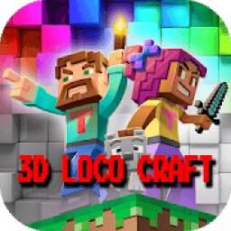 3D Loco Craft: Building Games आइकन