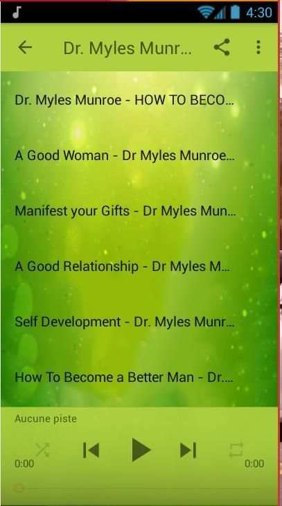 Dr. Myles Munroe offline स्क्रीनशॉट 1