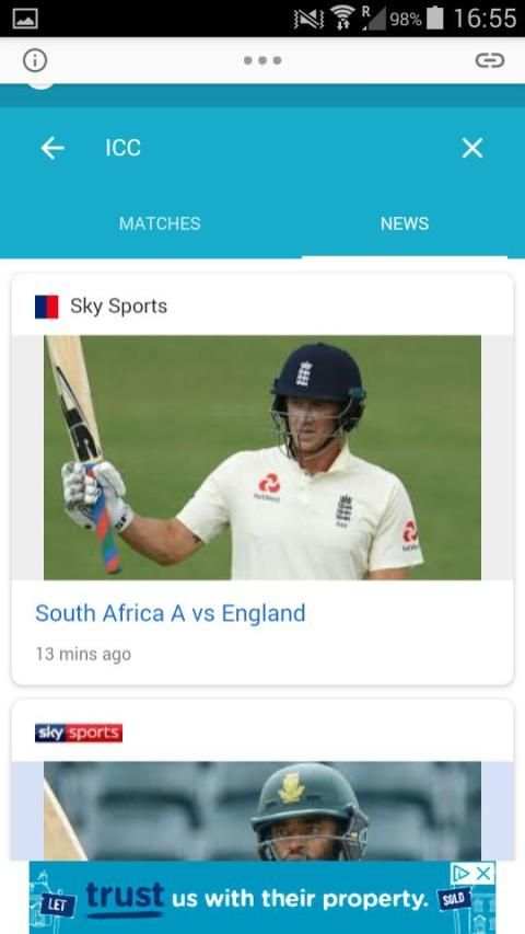 Live Cricket Score 2 screenshot 2