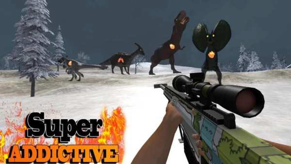Dinosaur Hunter - Snow Breeze स्क्रीनशॉट 6