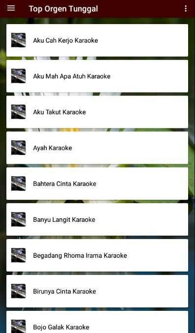Top Orgen Tunggal screenshot 1