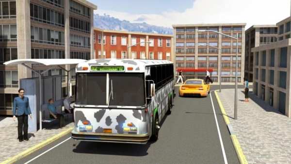 Bus Simulator Driving 2019 स्क्रीनशॉट 7