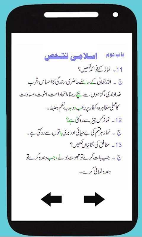 Islamiyat Knowledge Urdu Book скриншот 4