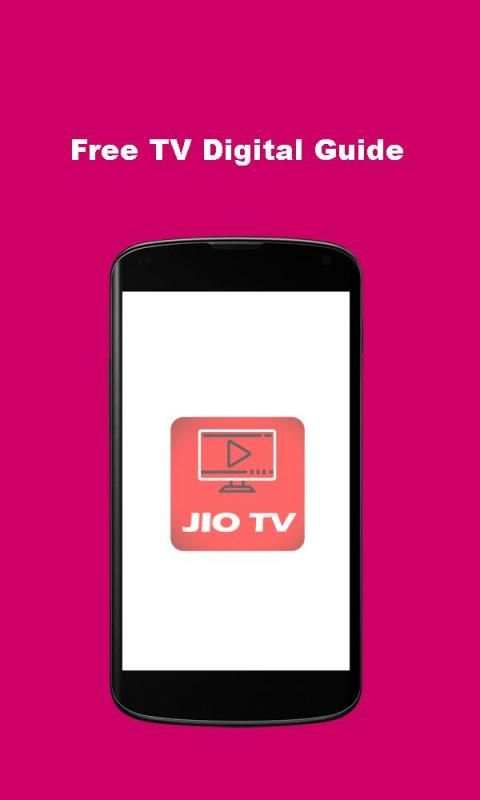 Free JIO TV : Digital Live TV Guide स्क्रीनशॉट 1