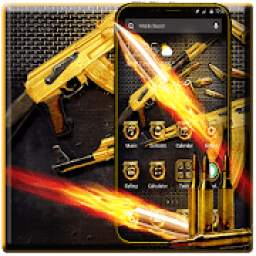 AK47 Gun APUS Launcher Theme