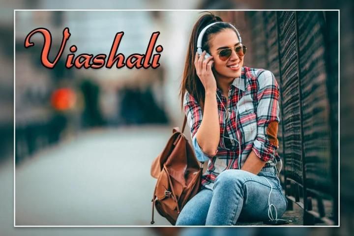 Photo Pe Name Likhe : Name Photo Editor screenshot 2