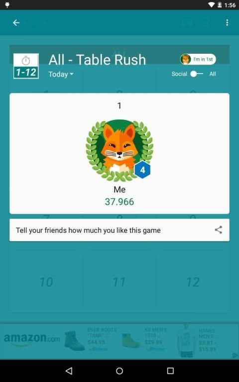 Multiplication Memorizer screenshot 3