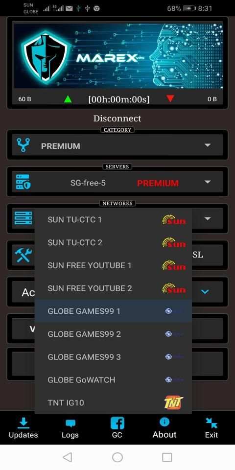 MAREX VPN screenshot 4