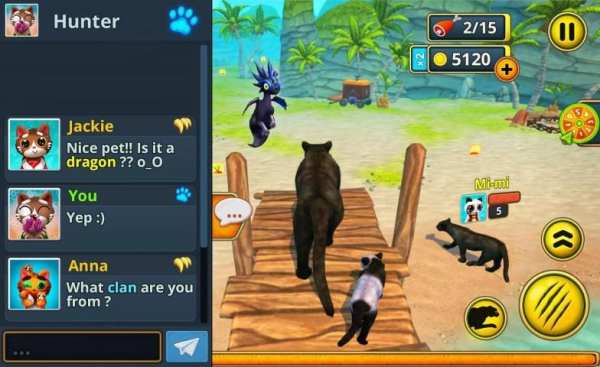 Puma Family Sim Online screenshot 4