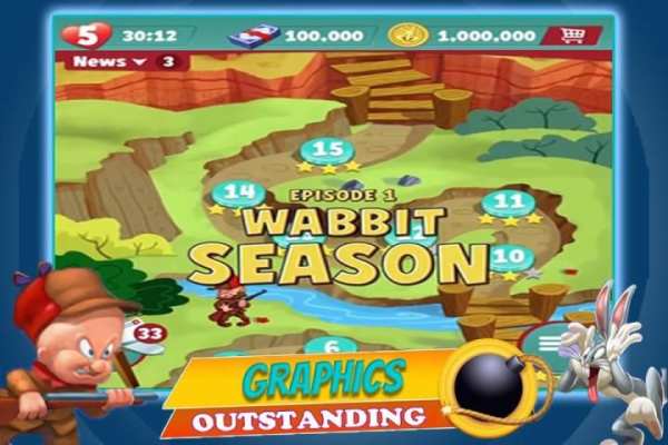 Bunny Toons Dash: Loney Rabbit screenshot 3