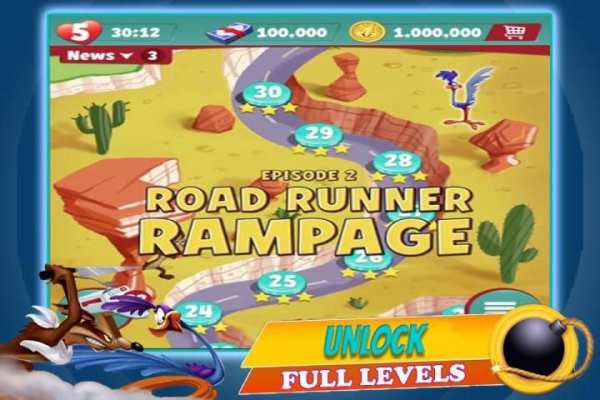 Bunny Toons Dash: Loney Rabbit screenshot 2