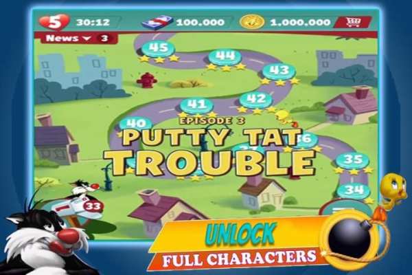 Bunny Toons Dash: Loney Rabbit screenshot 1