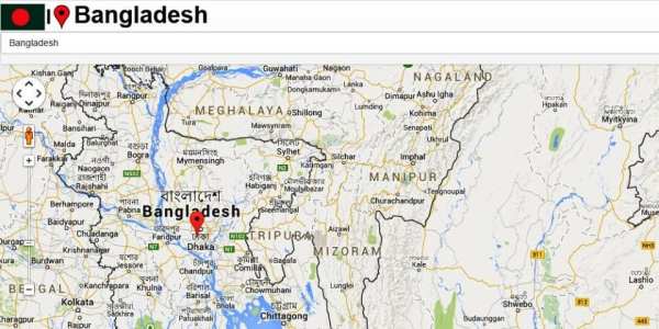 Dhaka map screenshot 1