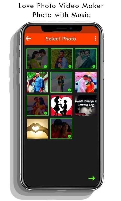 Photo Video Editor – Love Slideshow with Music screenshot 3