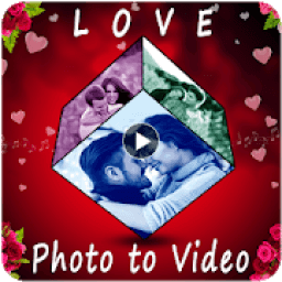 Photo Video Editor – Love Slideshow with Music आइकन