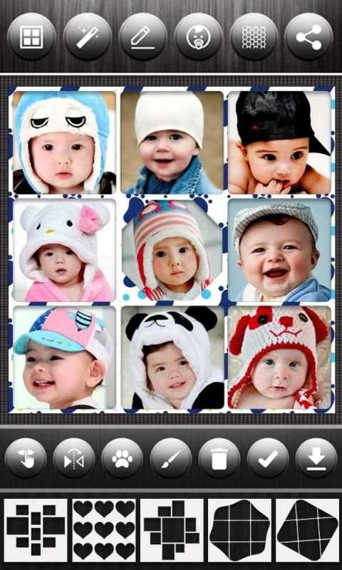 Baby Photo Collage Editor screenshot 6