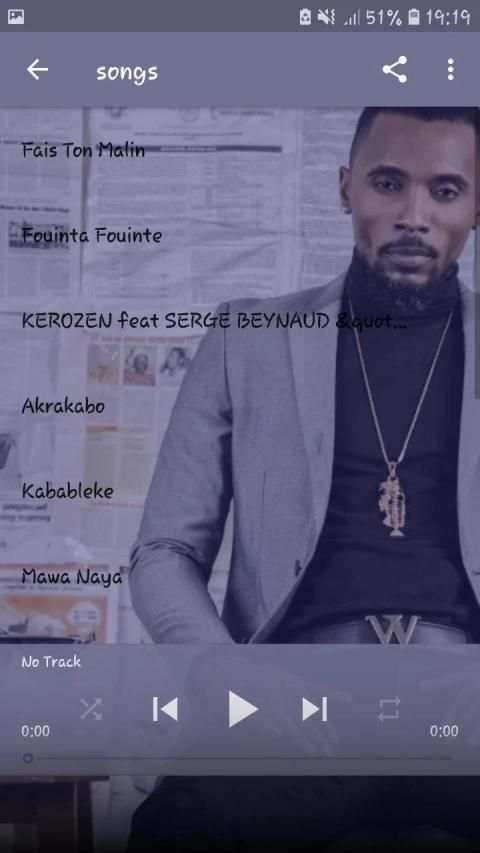 Serge Beynaud Meilleures Chansons Sans Internet screenshot 4