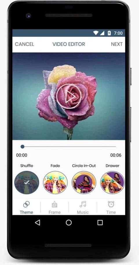 Photo Video Maker with Music : Picture Slideshow screenshot 1