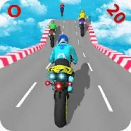 Motorcycle Stunts Game:Sky Runner Bike Stunts