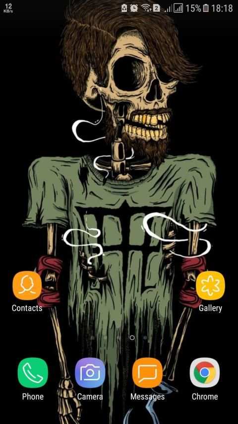 Skull Wallpaper screenshot 1