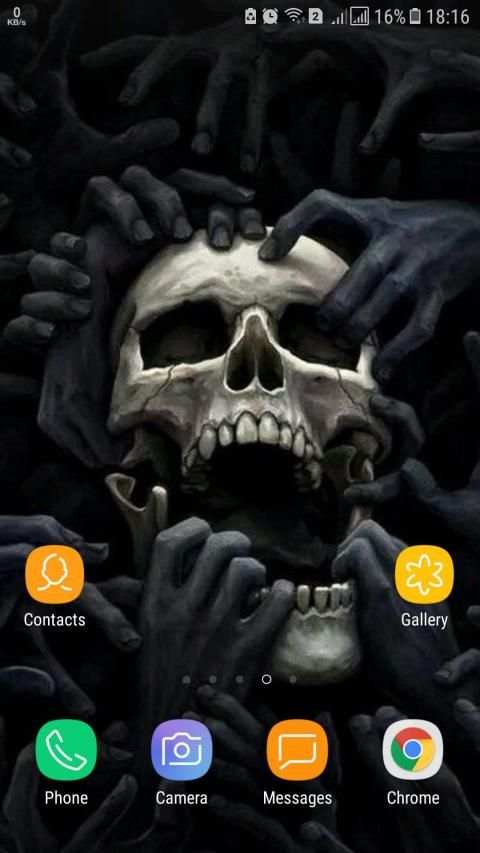 Skull Wallpaper स्क्रीनशॉट 6