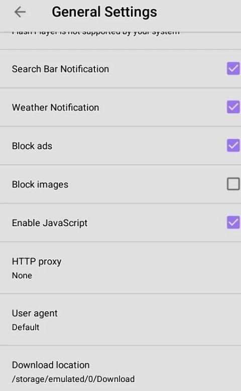 3J Web browser screenshot 4