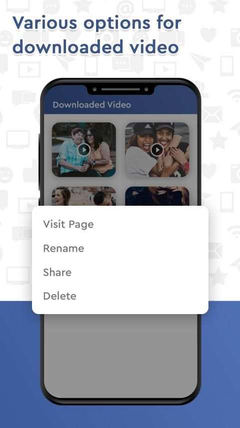 Video Downloader for facebook screenshot 1