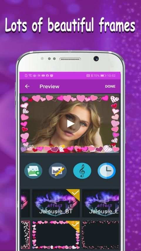 Photo to Video Maker with Music स्क्रीनशॉट 7