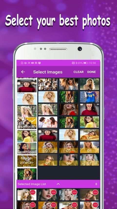 Photo to Video Maker with Music स्क्रीनशॉट 6