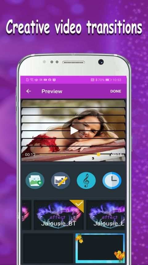 Photo to Video Maker with Music स्क्रीनशॉट 3