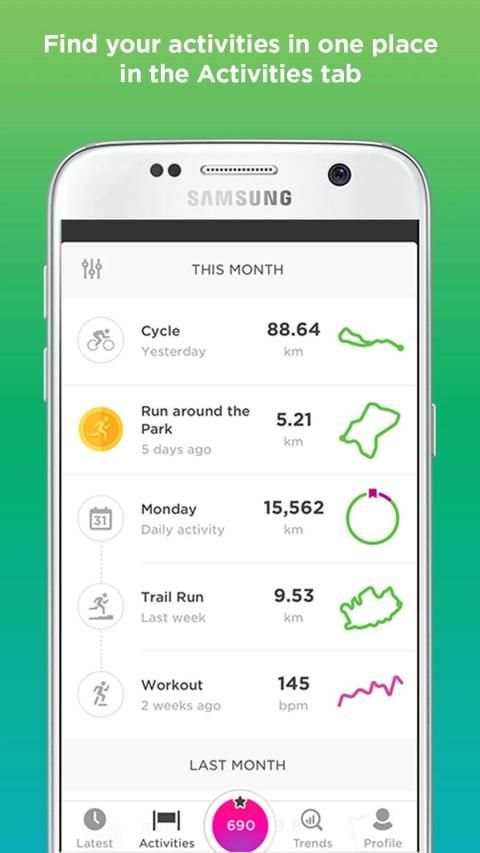 TomTom Sports स्क्रीनशॉट 1