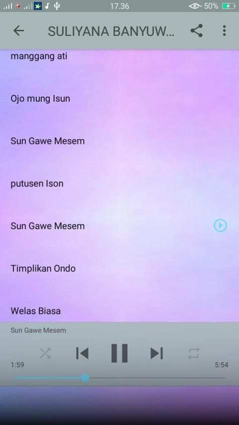 Lagu Suliana Banyuwangi Offline screenshot 2